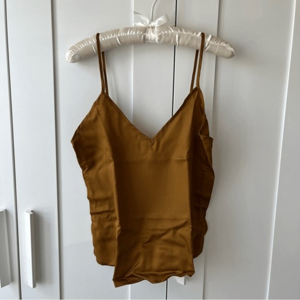 Ettitude Sateen Cami Chamomile Size XS bamboo New in Box - Picture 3 of 12